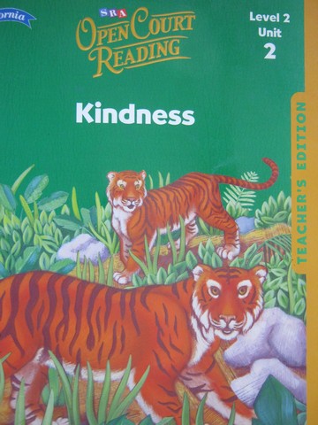 (image for) SRA Open Court Reading 2.2 Kindness TE (CA)(TE)(Spiral)