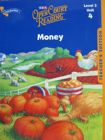 (image for) SRA Open Court Reading 3.4 Money TE (CA)(TE)(Spiral)