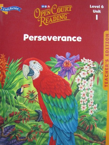 (image for) SRA Open Court Reading 6.1 Perseverance TE (CA)(TE)(Spiral)
