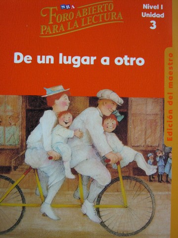 (image for) Foro Abierto para la lectura 1-3 TE (TE)(Spiral) by Abarca,