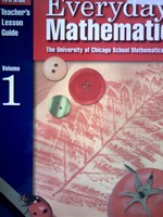 (image for) UCSMP Everyday Mathematics 1 TE Volume 1 (TE)(Spiral) by Bell,