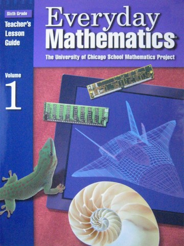 (image for) UCSMP Everyday Mathematics 6 TE Volume 1 (TE)(Spiral) by Bell,,