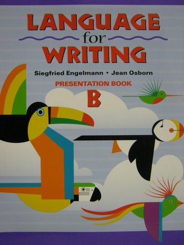 (image for) Language for Writing Presentation Book B (Spiral) by Engelmann,