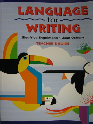 (image for) Language for Writing TG (TE)(P) by Engelmann & Osborn