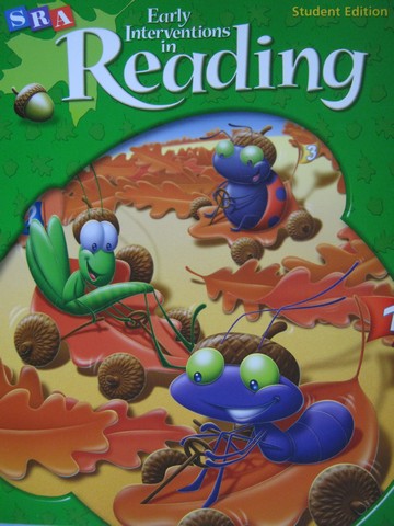 (image for) SRA Early Interventions in Reading 2 Student Book (P) by Mathes,