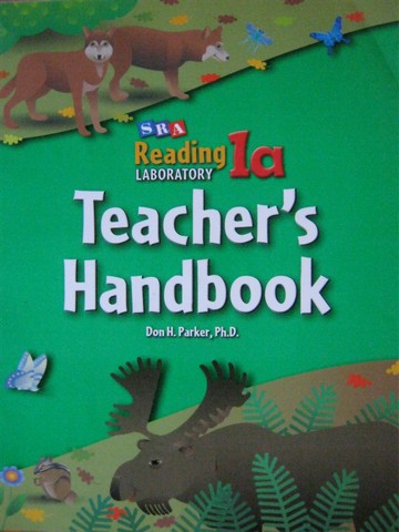 (image for) SRA Reading Laboratory 1a Teacher's Handbook (TE)(P) by Parker