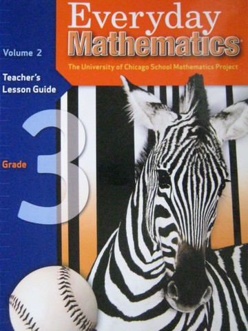 (image for) UCSMP Everyday Mathematics 3 TLG Volume 2 (TE)(Spiral) by Bell,