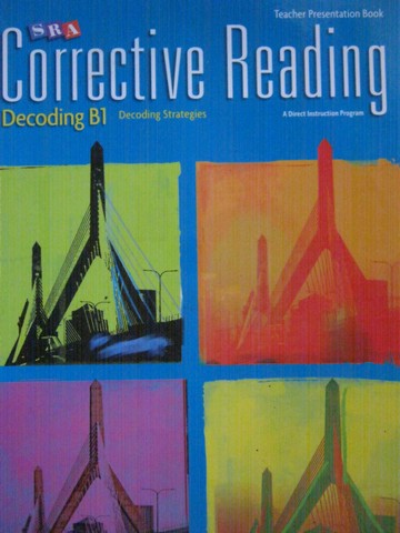 (image for) SRA Corrective Reading Decoding B1 TP (TE)(Spiral)