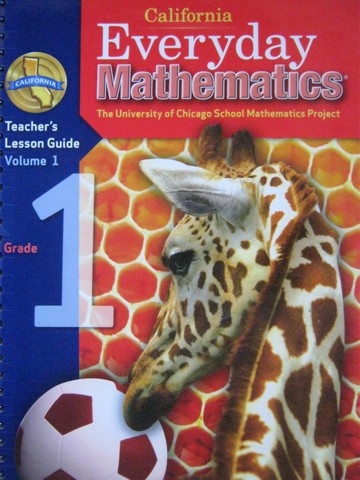 (image for) California Everyday Mathematics 1 TLG Volume 1 (CA)(TE)(Spiral)