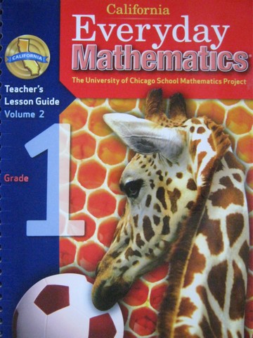 (image for) California Everyday Mathematics 1 TLG Volume 2 (CA)(TE)(Spiral)