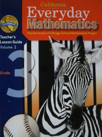 (image for) California Everyday Mathematics 3 TLG Volume 2 (CA)(TE)(Spiral)