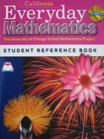 (image for) California Everyday Mathematics 4 Student Reference Book (H)