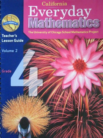 (image for) California Everyday Mathematics 4 TLG Volume 2 (CA)(TE)(Spiral)