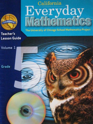 (image for) California Everyday Mathematics 5 TLG Volume 1 (CA)(TE)(Spiral)