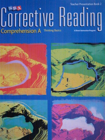 (image for) SRA Corrective Reading Comprehension A TP Book 2 (TE)(Spiral)