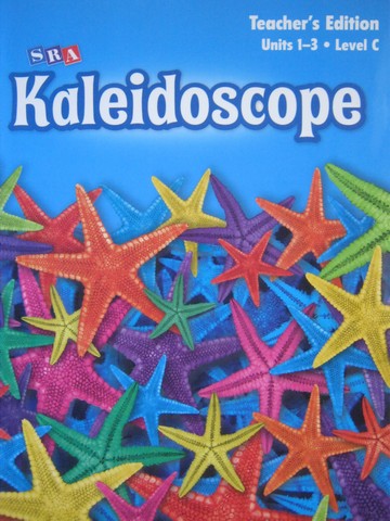 (image for) SRA Kaleidoscope C TE Units 1-3 (TE)(Spiral) by Bereiter,