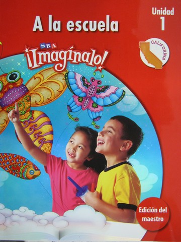 (image for) SRA Imaginalo! K.1 TE (CA)(TE)(Spiral) by Abarca & Dominguez