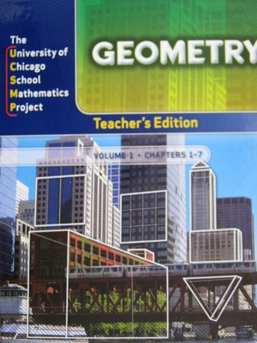(image for) UCSMP Geometry Volume 1 TE (TE)(H) by Benson, Klein, Miller,