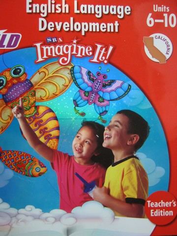 (image for) SRA Imagine It! K ELD TE Units 6-10 (CA)(TE)(Spiral)