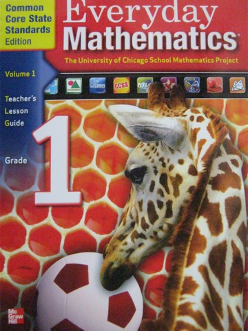 (image for) UCSMP Everyday Mathematics 1 Common Core TLG Volume 1 (Spiral)