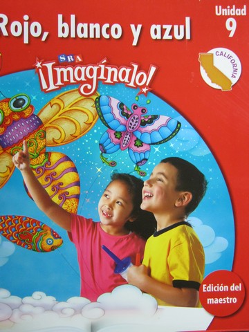 (image for) SRA ¡Imagínalo! Nivel K Unidad 9 TE (CA)(TE)(Spiral) by Abarca