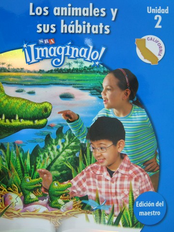 (image for) SRA Imaginalo! 3.2 Los animales y sus habitats (CA)(TE)(Spiral)