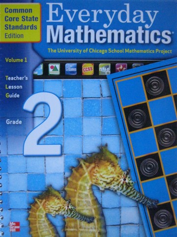 (image for) UCSMP Everyday Mathematics 2 Common Core TLG Volume 1 (Spiral)