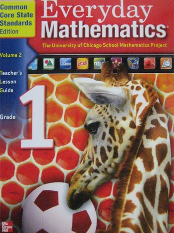 (image for) UCSMP Everyday Mathematics 1 Common Core TLG Volume 2 (Spiral)