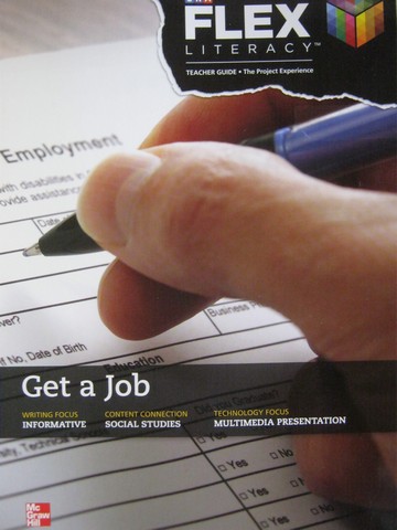 (image for) SRA Flex Literacy Secondary System Get a Job TG (TE)(P)