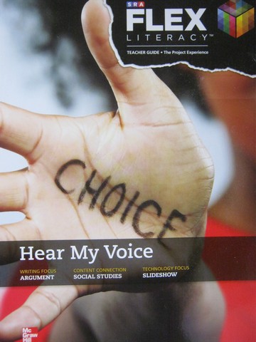 (image for) SRA Flex Literacy Secondary System Hear My Voice TG (TE)(P)