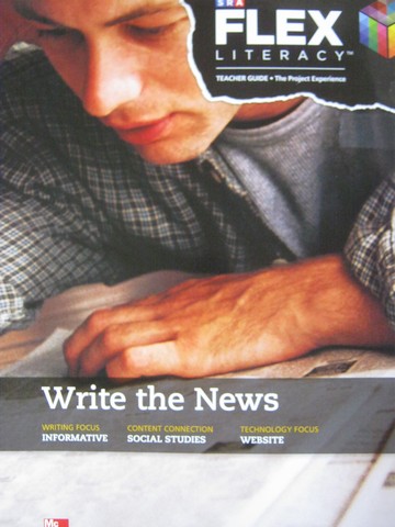 (image for) SRA Flex Literacy Secondary System Write the News TG (TE)(P)