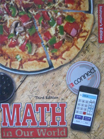 (image for) Math in Our World 3rd Edition IE (TE)(H) by Sobecki & Bluman
