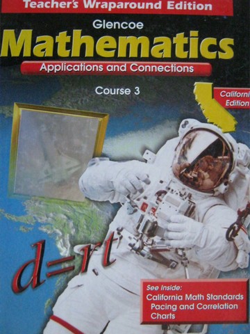 (image for) Mathematics Applications & Connections Course 3 TWE (CA)(TE)(H)