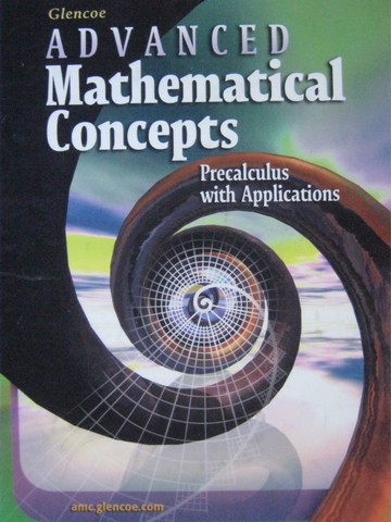 (image for) Advanced Mathematical Concepts (H) by Holliday, Cuevas, McClure,