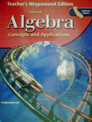 (image for) Algebra Concepts & Applications TWE (CA)(TE)(H) by Cummins,