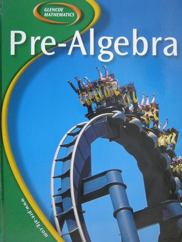 (image for) Glencoe Mathematics Pre-Algebra (H) by Malloy, Price, Willard,