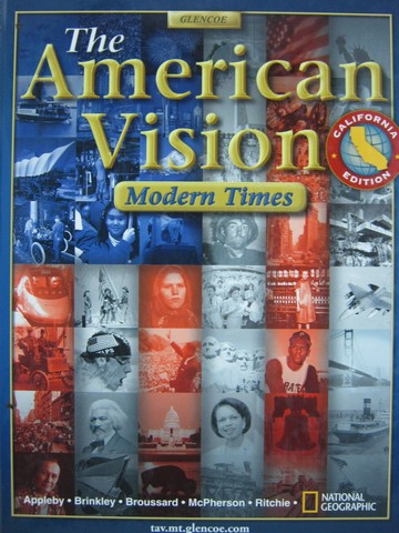 (image for) American Vision Modern Times (CA)(H) by Appleby, Brinkley,