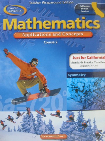 (image for) Mathematics Applications & Concepts Course 2 TWE (CA)(TE)(H)
