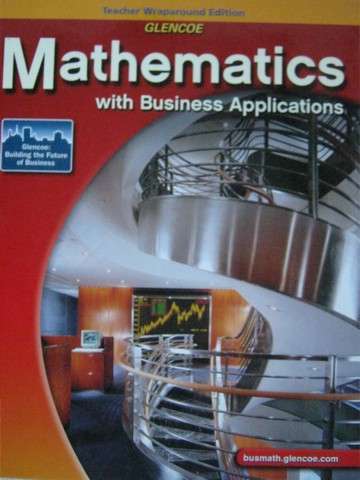 (image for) Mathematics with Business Applications TWE (TE)(PK) by Lange,