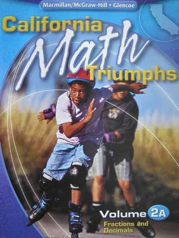 (image for) California Math Triumphs Volume 2A (CA)(P) by Whitney, Brown,