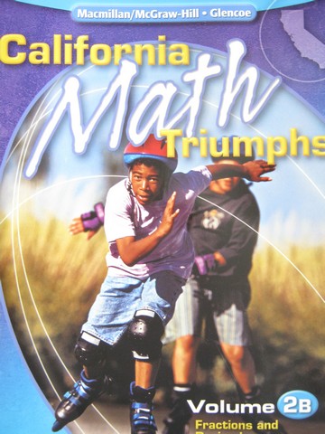 (image for) California Math Triumphs Volume 2B (CA)(P) by Whitney, Brown,