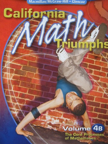 (image for) California Math Triumphs Volume 4B (CA)(P) by Whitney, Brown,