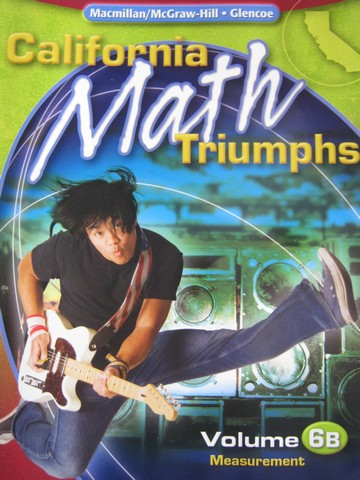 (image for) California Math Triumphs Volume 6B (CA)(P) by Whitney, Brown,