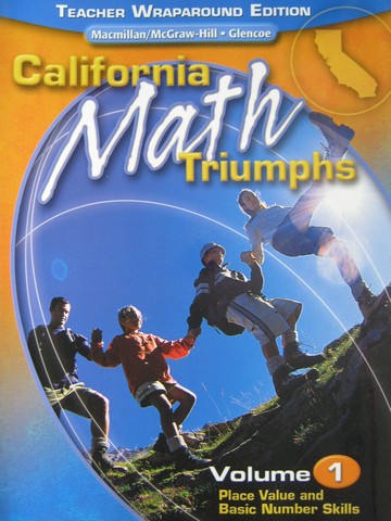 (image for) California Math Triumphs Volume 1 TWE (CA)(TE)(Spiral)