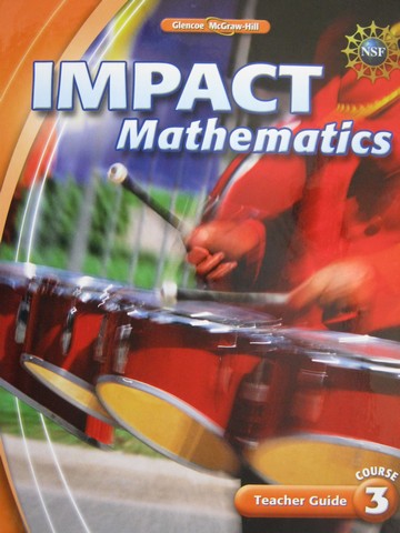 (image for) Impact Mathematics Course 3 TG (TE)(H) by Faye Nisonoff Ruopp