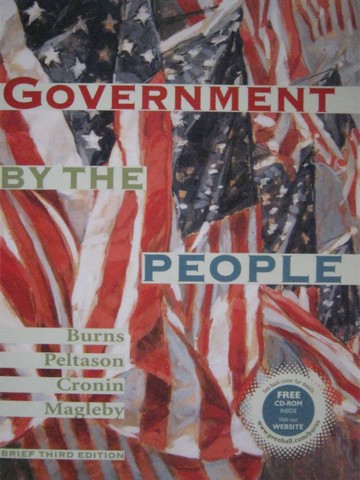 (image for) Government by the People Brief 3rd Edition (P) by Burns,