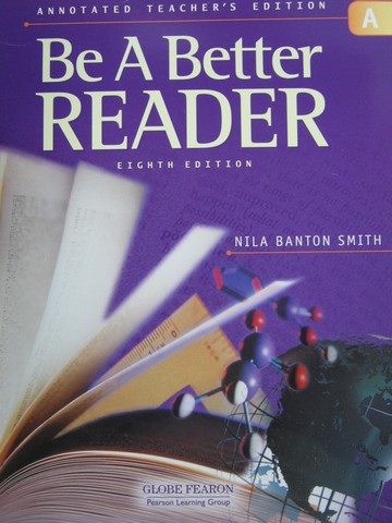 (image for) Be a Better Reader Level A 8th Edition ATE (TE)(P) by Smith