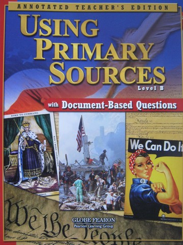 (image for) Using Primary Sources with Document-Based Questions B (TE)(P)