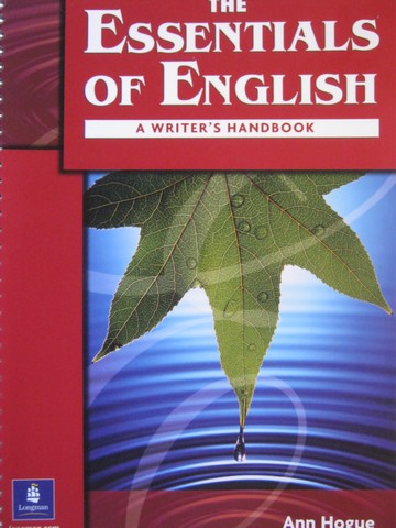 (image for) Essentials of English A Writer's Handbook (Spiral) by Ann Hogue