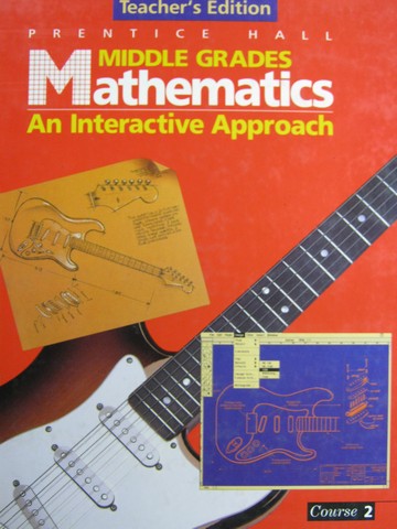 (image for) Middle Grades Mathematics Course 2 TE (TE)(H) by Chapin,